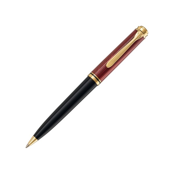 Pelikan Kugelschreiber Souverän® 600 Schwarz-Rot im Etui