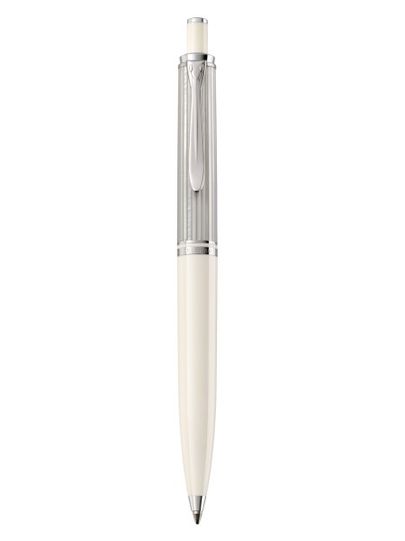 Pelikan Kugelschreiber Souverän® 405 Silber-Weiß im Etui